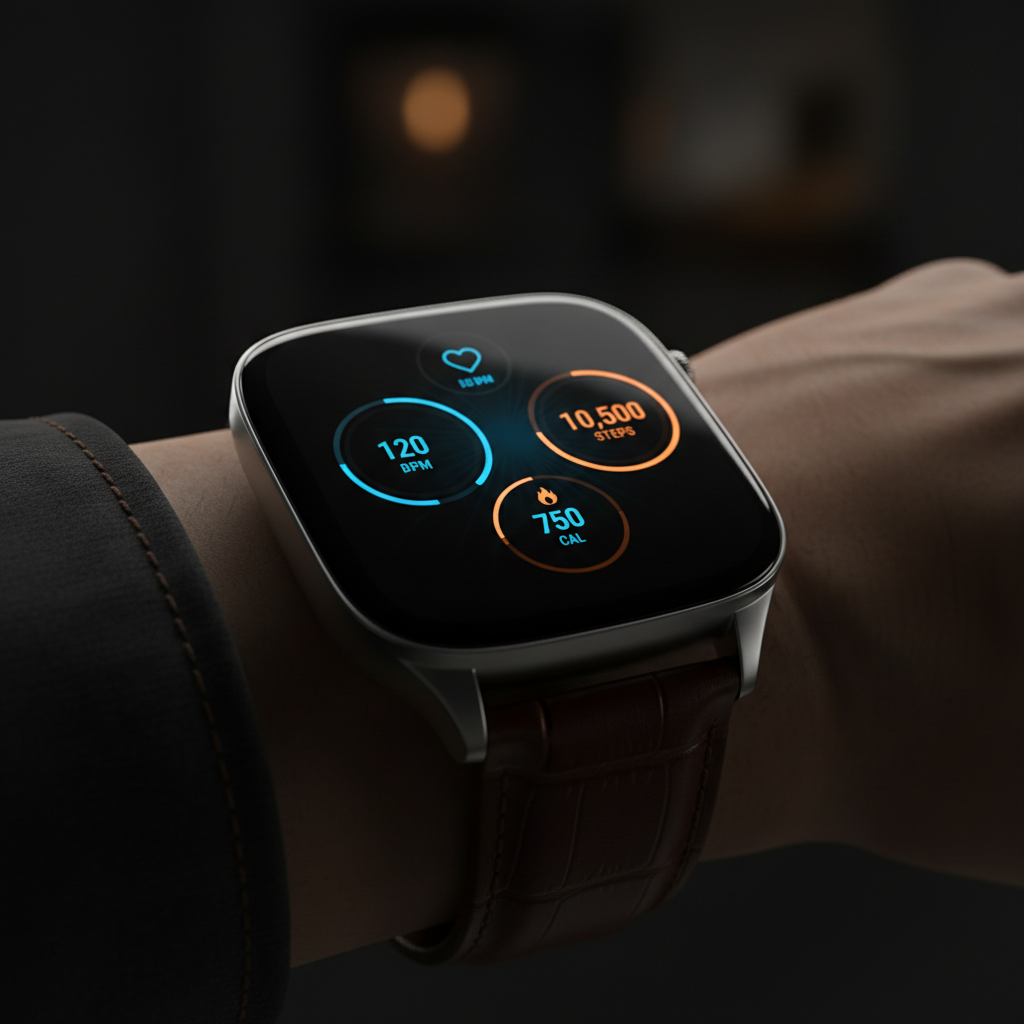 Smartwatch with AMOLED Display