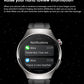 Smart watch non-invasive blood glucose measurement AMOLED ECG heart rate monitoring Bluetooth call sports watch