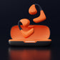 OWS open air conduction bluetooth headset ear mounted non in ear super long battery life wireless binaural