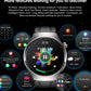 Smart watch non-invasive blood glucose measurement AMOLED ECG heart rate monitoring Bluetooth call sports watch
