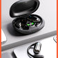 Wireless earphones open, non in ear, ultra long battery life, noise cancelling Bluetooth earphones for running and sports, hanging ear headphones