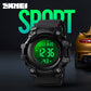 SKMEI  1552 Fashion Men Sport Watch Luxury Watches Stopwatch Countdown Digital Watch 50Bar Waterproof Military Watch Clock For Mens
