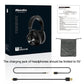 Bluedio T7 Bluetooth Headphones User-defined Active Noise Cancelling Wireless Headset for phones and music with face recognition